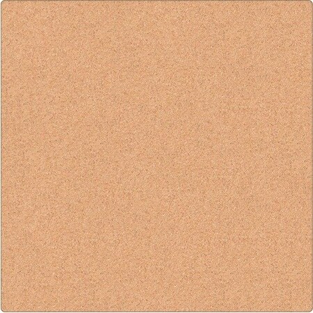 U Brands Cork Board, Canvas, Frameless, 24inx7/10inx24in, Natural UBR2874U0001